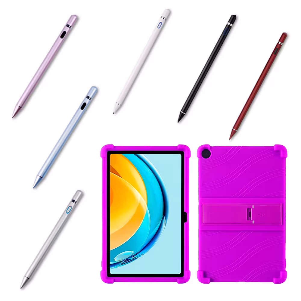 Combo Estuche Protector Goma + Lápiz Digital Para Tablet M10 Plus 3era Gen 10.6 2022 TB-125FU