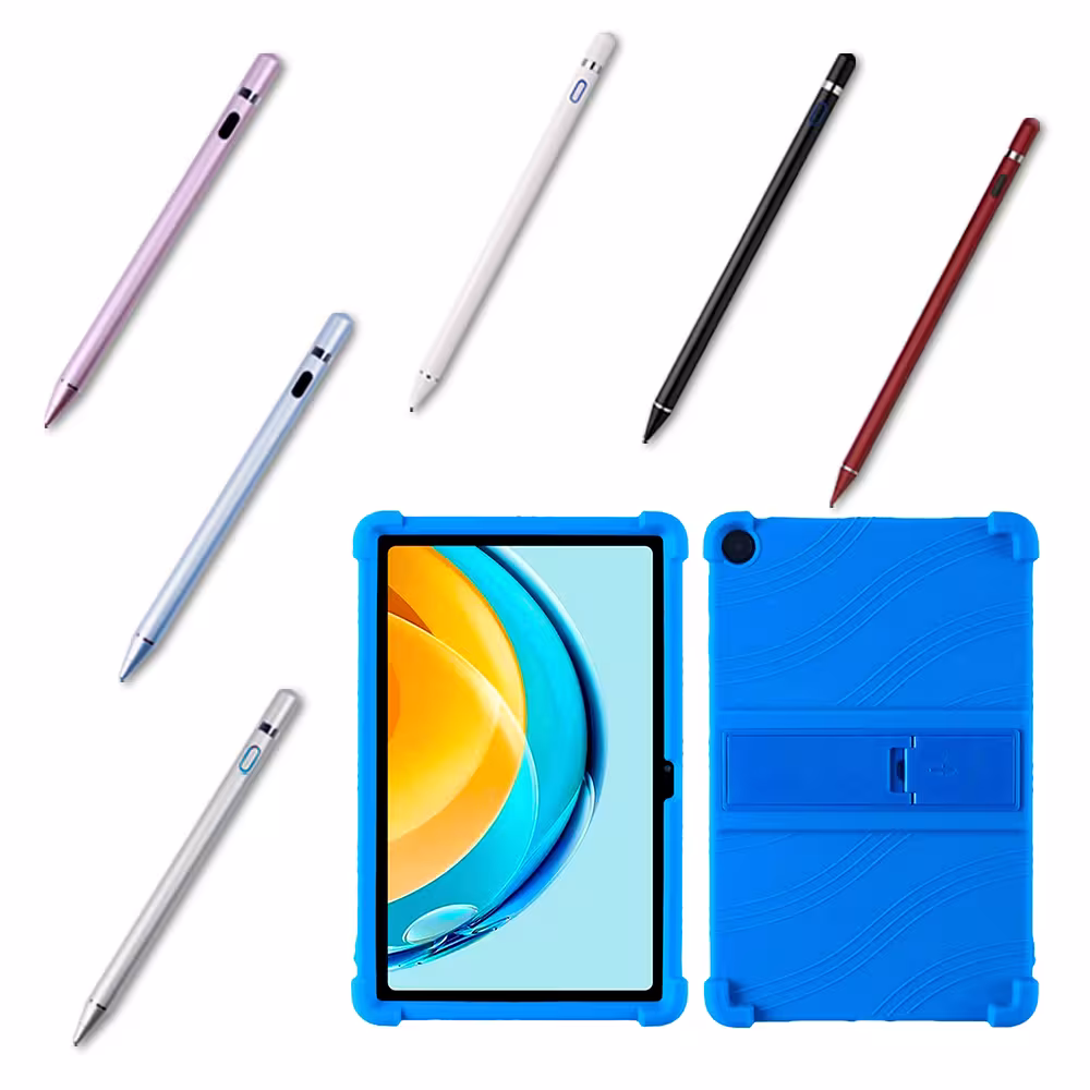 Combo Estuche Protector Goma + Lápiz Digital Para Tablet M10 Plus 3era Gen 10.6 2022 TB-125FU