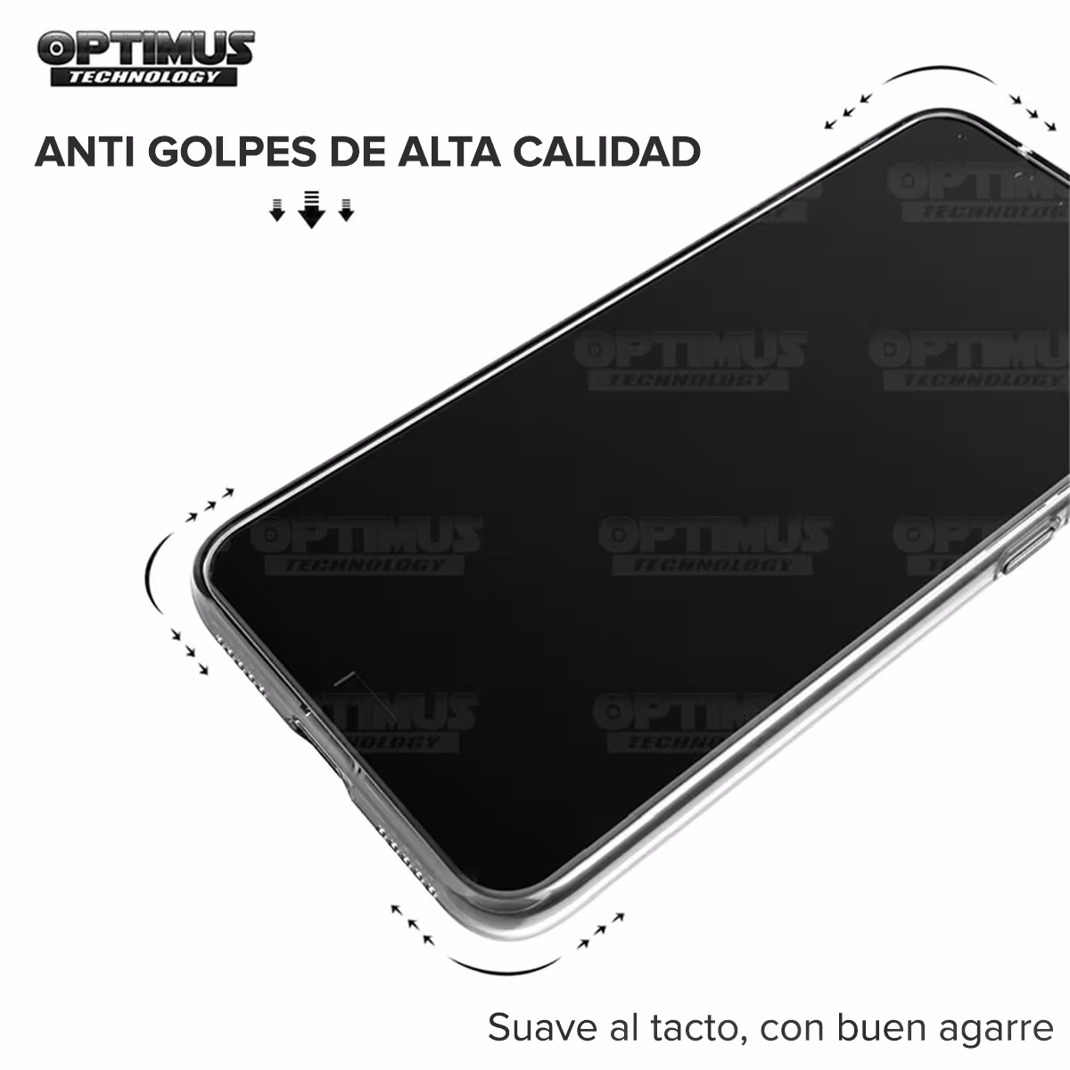 Kit Vidrio UV templado liquido y Estuche Case Forro Protector para Celular Oneplus 7 Pro