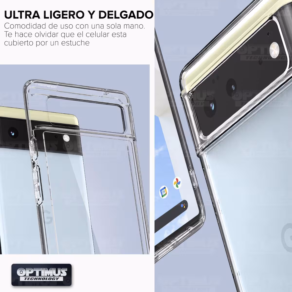 Estuche Case Forro Carcasa Protectora Delgada y suave para Celular Smartphone Google Pixel 6