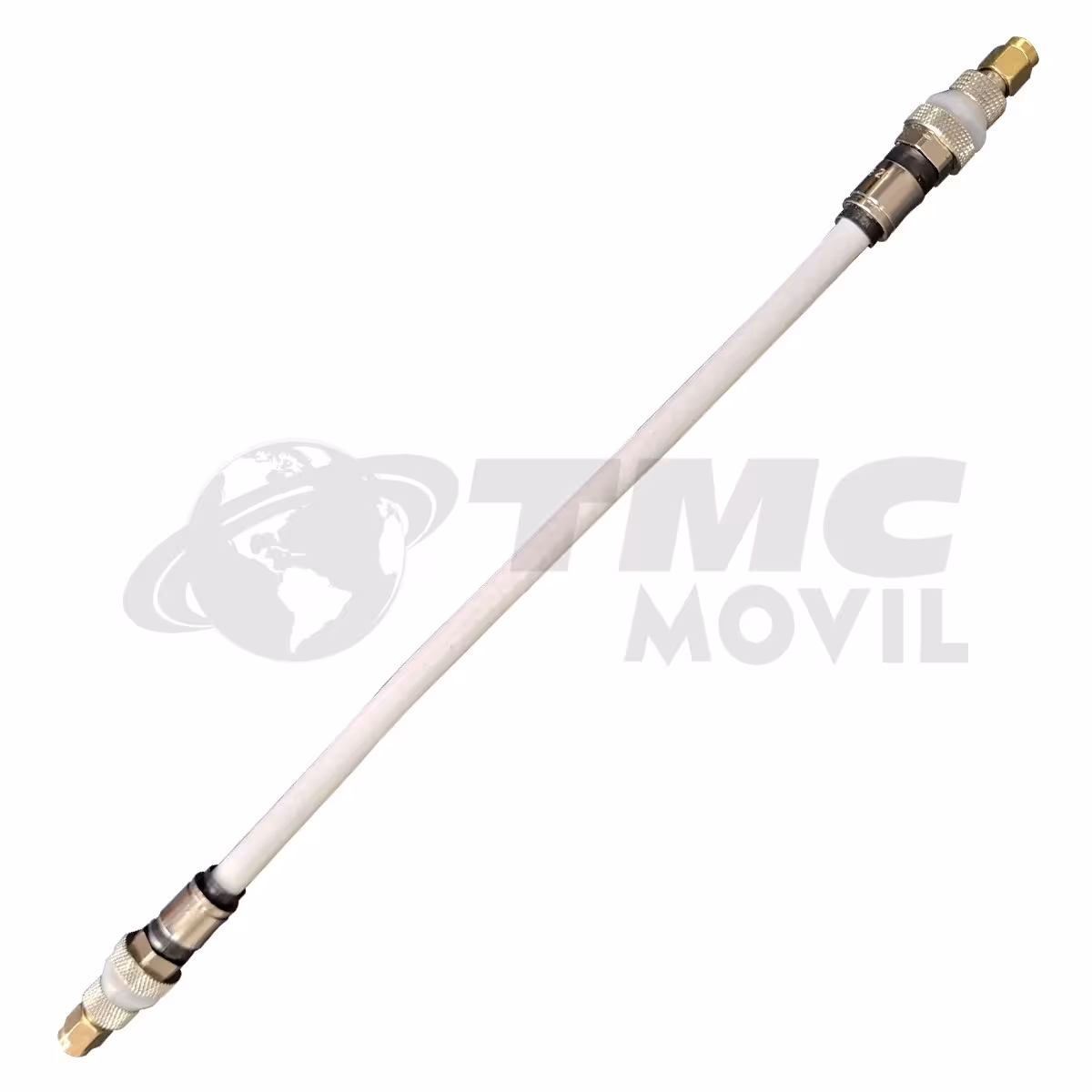 TMC MÓVIL Conector PIGTAIL SMA Macho a SMA Macho ( x2 SMA Male ) Cable RG-6 27,5cm Ultra Baja Perdida