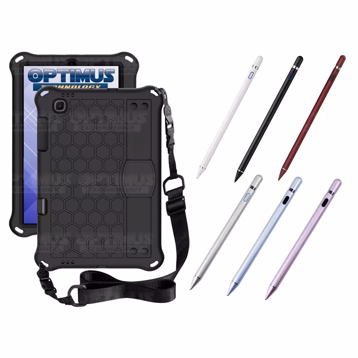 Kit Estuche Protector con Correa Y Lápiz Óptico Digital Stylus Pen para Tablet Samsung Galaxy Tab S6 Lite 10.4 2022 P619 - P613