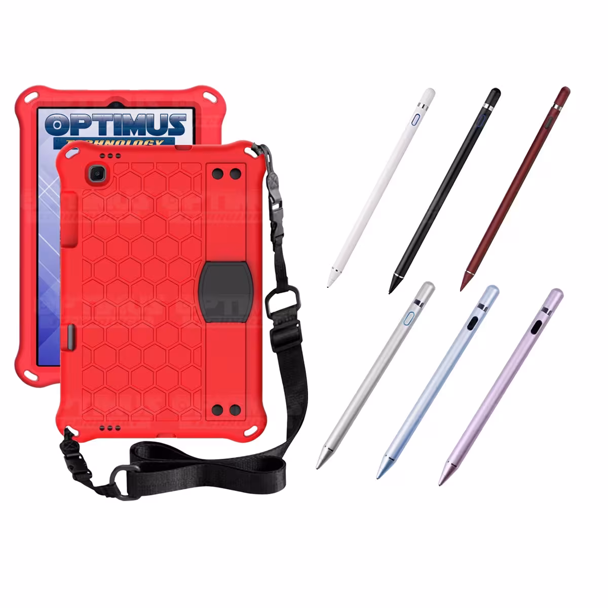 Kit Estuche Protector con Correa Y Lápiz Óptico Digital Stylus Pen para Tablet Samsung Galaxy Tab S6 Lite 10.4 2022 P619 - P613