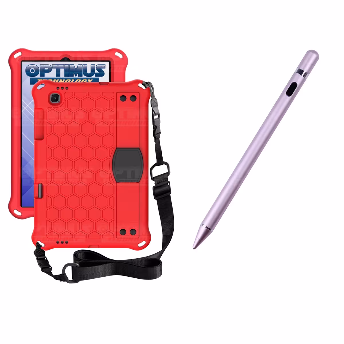 Kit Estuche Protector con Correa Y Lápiz Óptico Digital Stylus Pen para Tablet Lenovo M10 Plus Tb-x606f