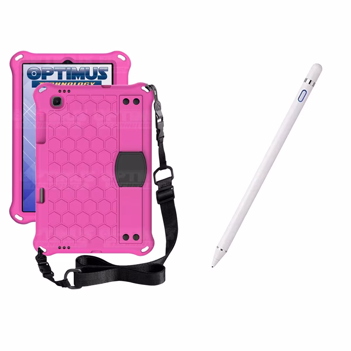 Kit Estuche Protector con Correa Y Lápiz Óptico Digital Stylus Pen para Tablet Lenovo M10 Plus Tb-x606f