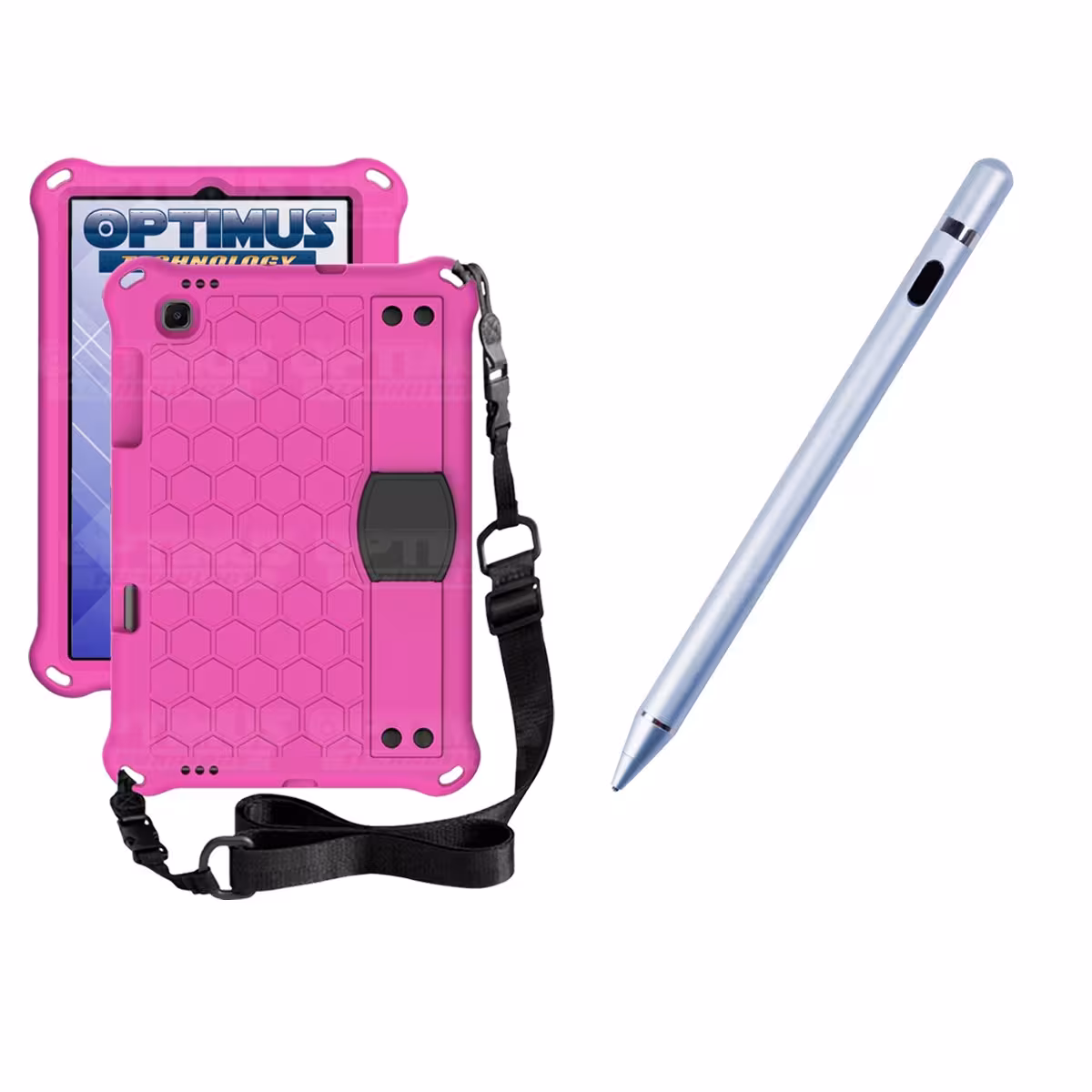 Kit Estuche Protector con Correa Y Lápiz Óptico Digital Stylus Pen para Tablet Lenovo M10 Plus Tb-x606f