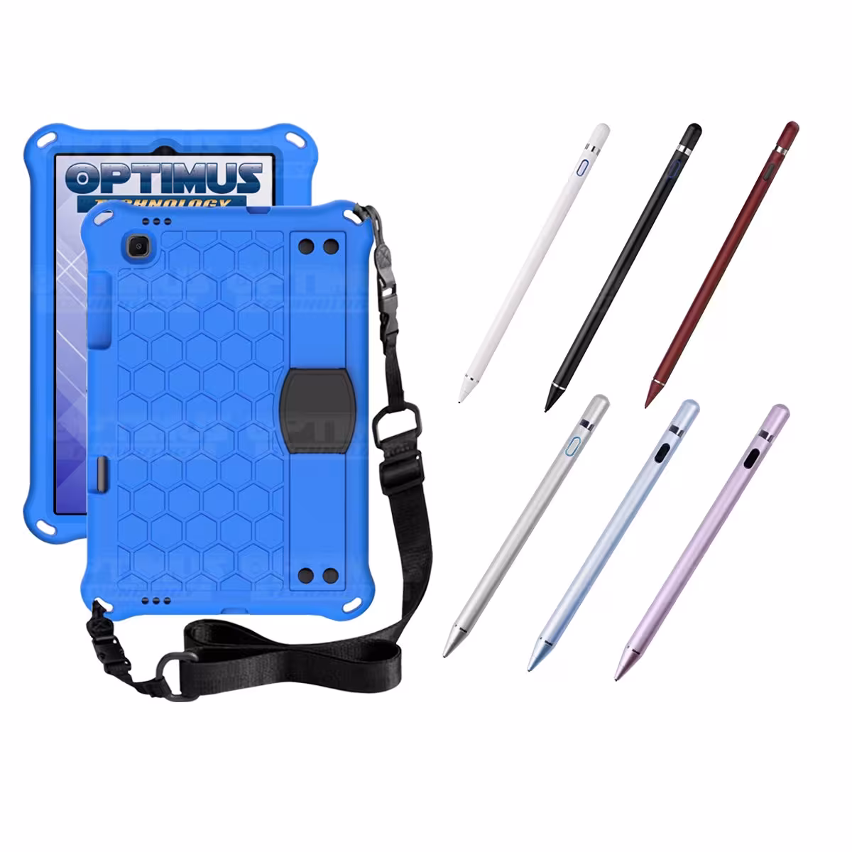 Kit Estuche Protector con Correa Y Lápiz Óptico Digital Stylus Pen para Tablet Lenovo M10 Plus Tb-x606f