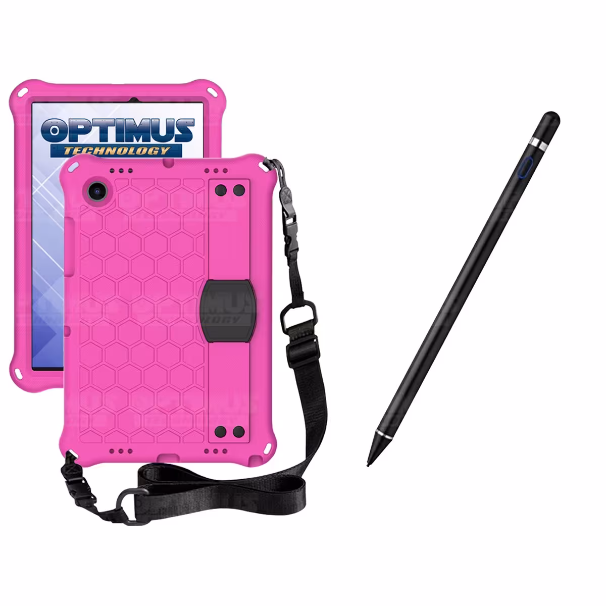 Kit Estuche Protector con Correa Y Lápiz Digital Stylus Pen para Tablet Samsung Galaxy Tab A8 10.5 2021 - 2022 SM-x200