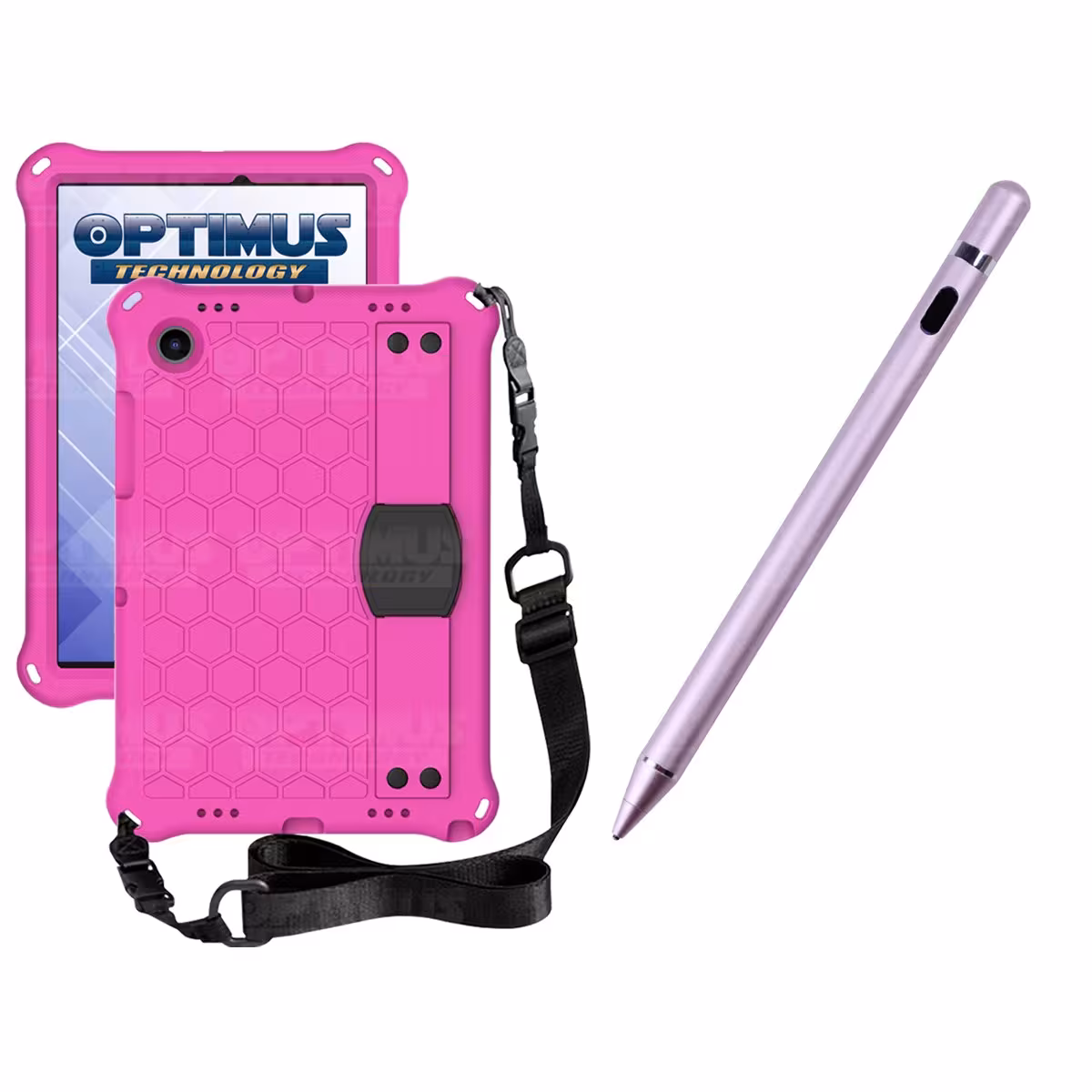 Kit Estuche Protector con Correa Y Lápiz Digital Stylus Pen para Tablet Samsung Galaxy Tab A8 10.5 2021 - 2022 SM-x200