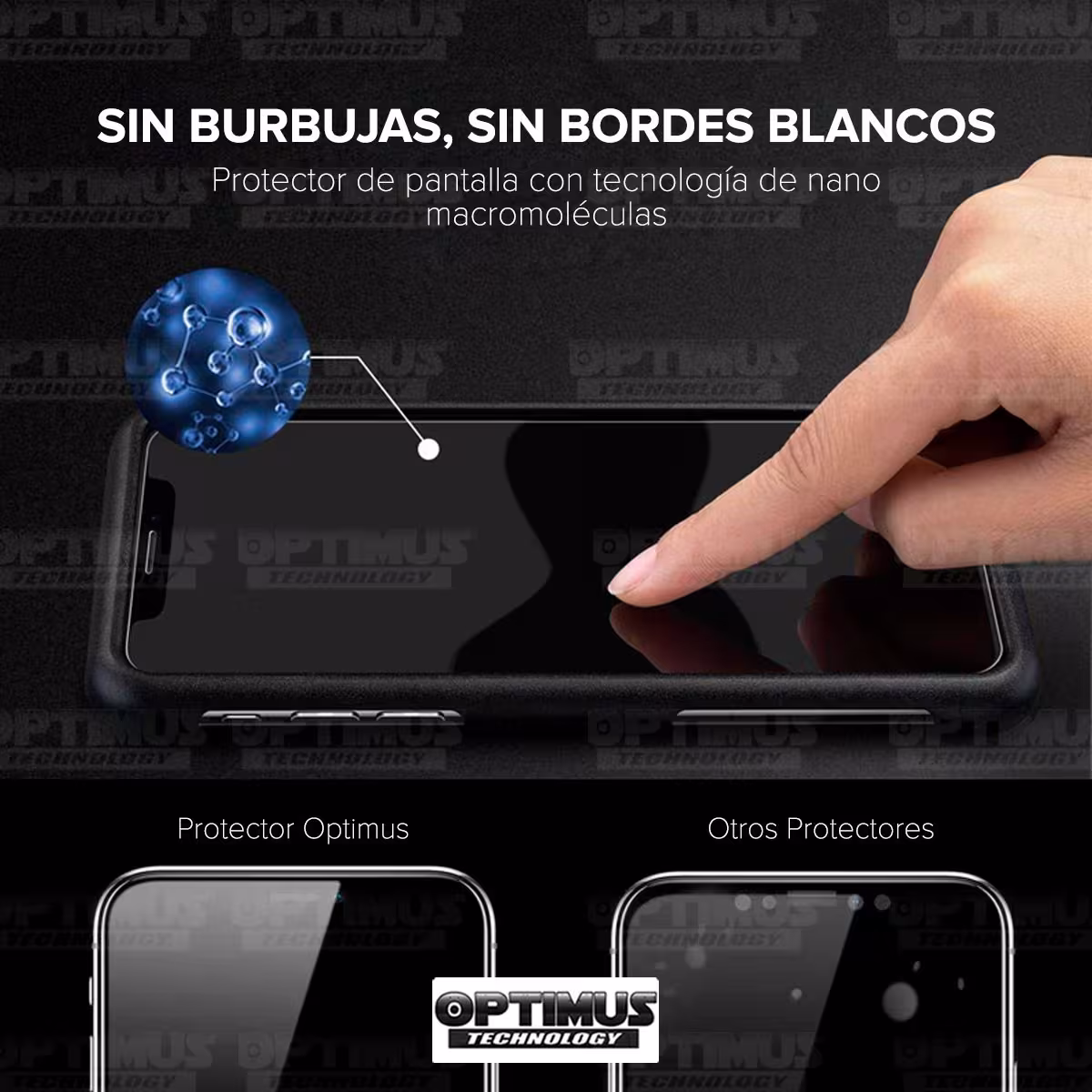 Kit Vidrio templado y Estuche Case Forro Protector para celular Google Pixel 7 5G 2022 6,3 pulgadas