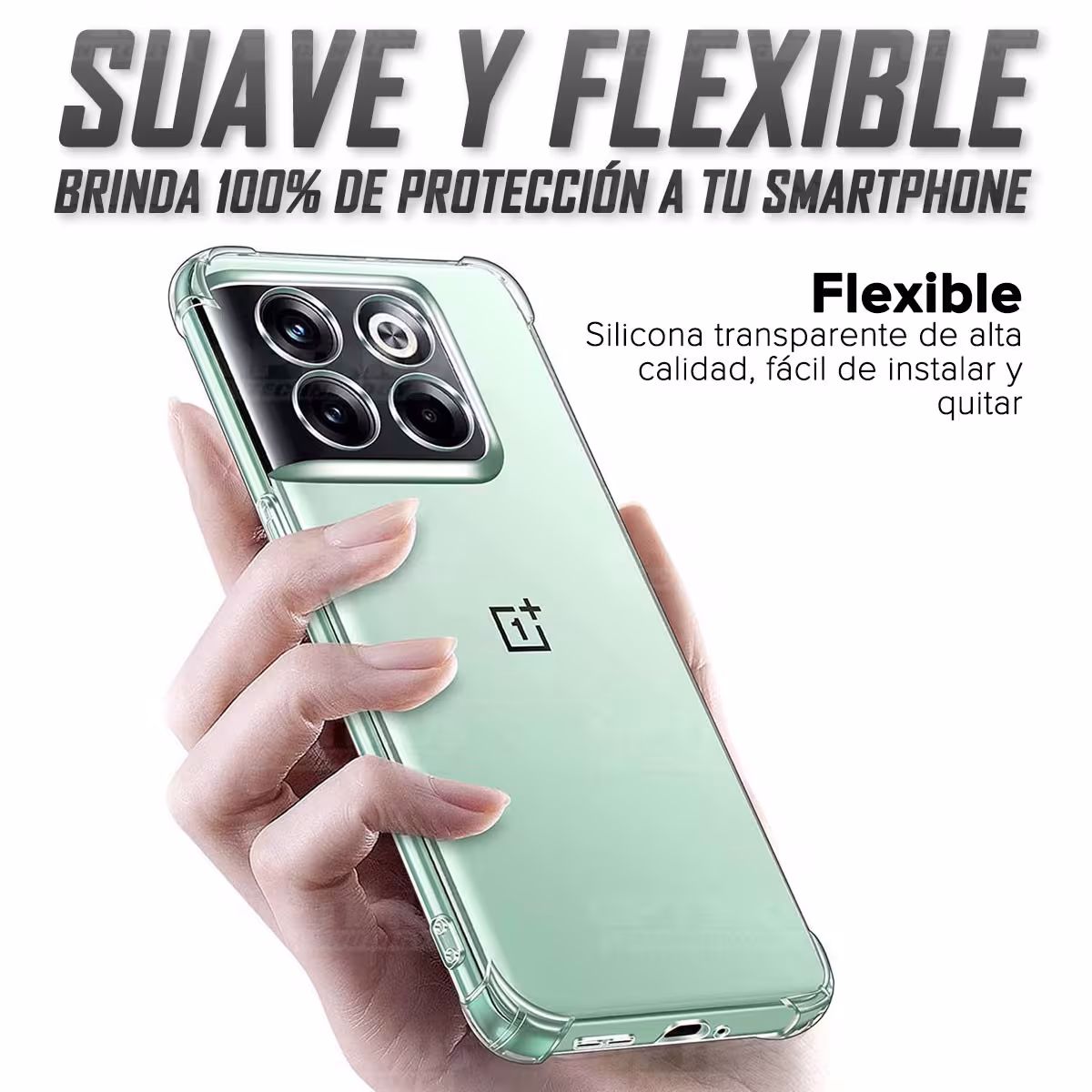 Kit Vidrio UV templado liquido y Estuche Case Forro Protector para Celular Oneplus 10 Pro 5G 6,7 pulgadas Ne2215 / Ne2213