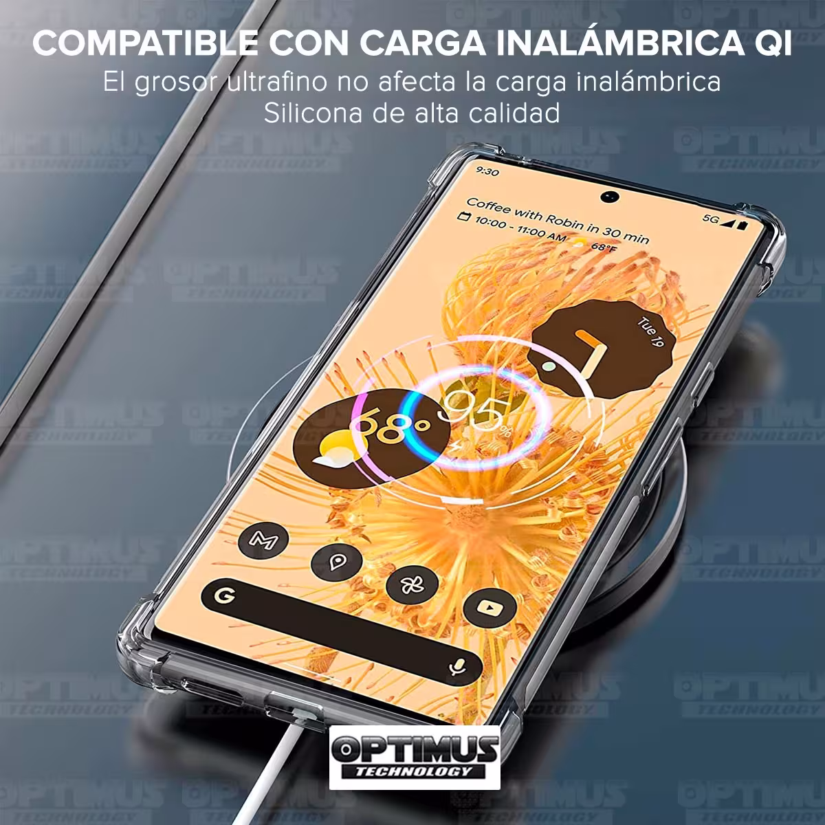 Estuche Case Forro Carcasa Protectora Delgada Anticaída para Celular Smartphone Google Pixel 6 Pro