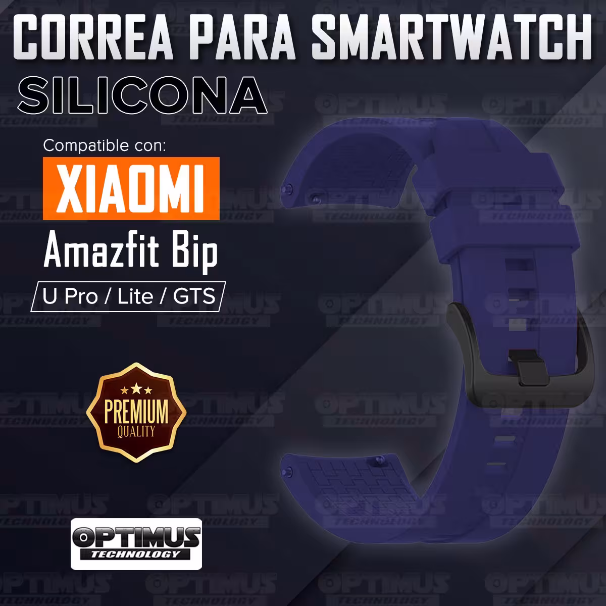 Banda Manilla Correa de Silicona 20mm para Reloj inteligente Xiaomi Amazfit Basic Bip U / Pro / Lite / S / GTS