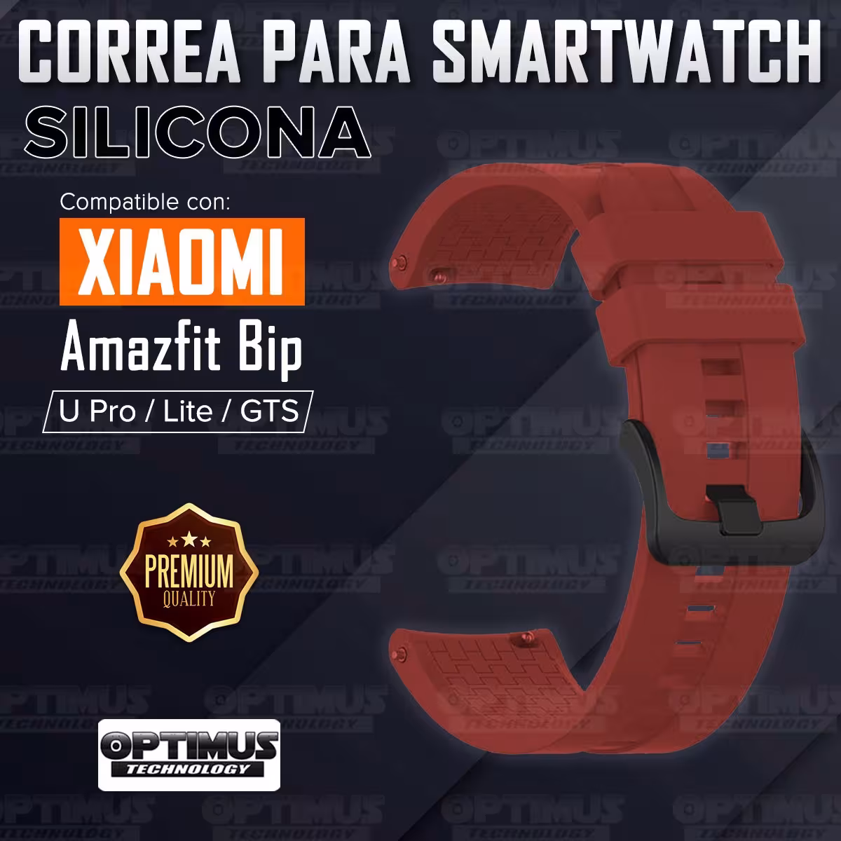 Banda Manilla Correa de Silicona 20mm para Reloj inteligente Xiaomi Amazfit Basic Bip U / Pro / Lite / S / GTS