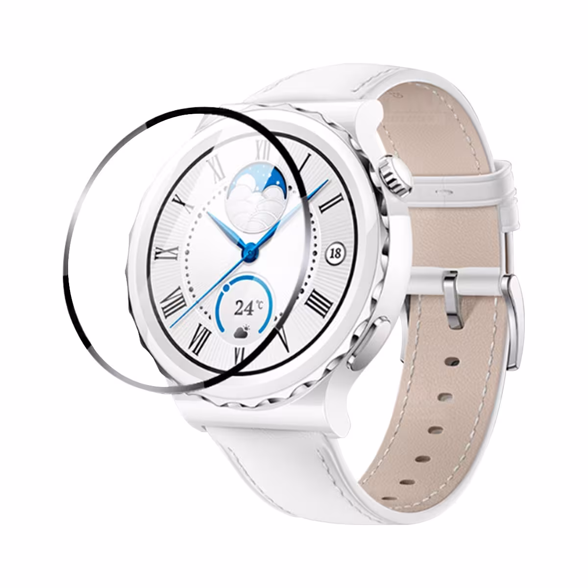Vidrio Templado Cerámico Nanoglass Para Reloj Smartwatch Huawei watch GT3 Pro 43mm