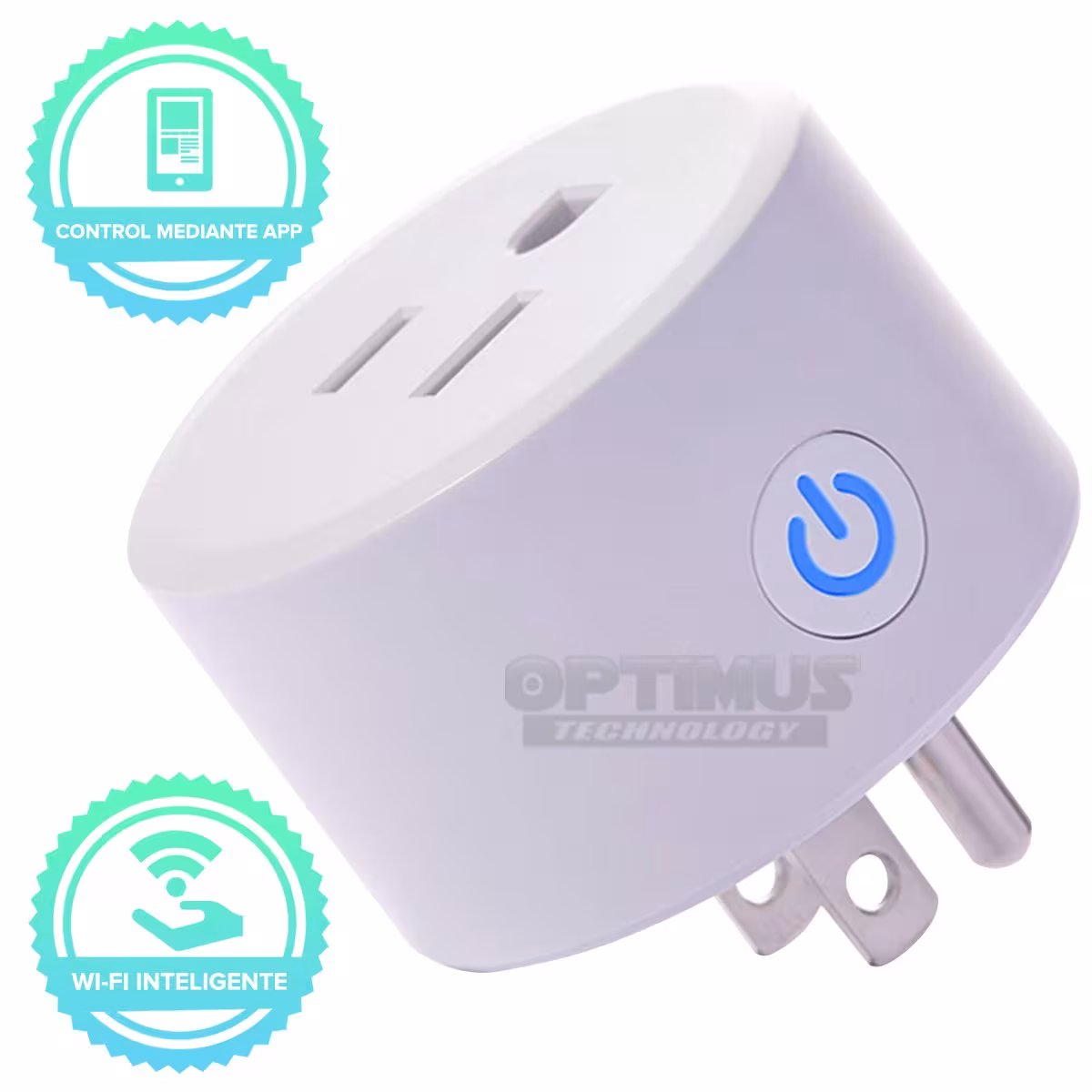 Mini Enchufe de salida inteligente Smart Plug Wifi compatible con Google Home Amazon Alexa Ahorro luz