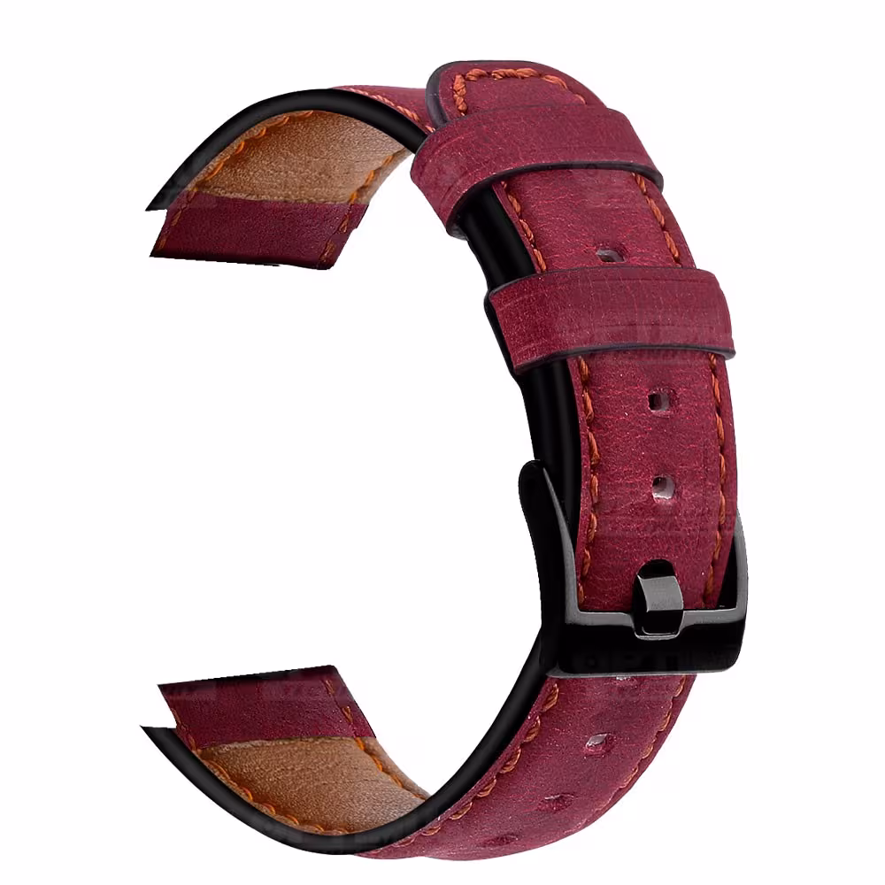 KIT Correa Manilla de cuero leather y Vidrio templado cerámico para Reloj Smartwatch Xiaomi Watch S1 Active GL