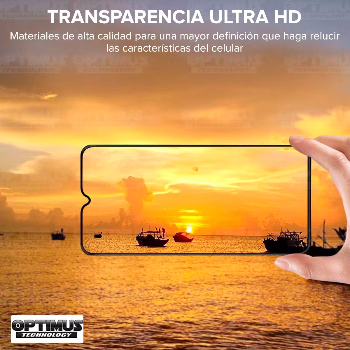 Vidrio Cristal Templado Protector para celular smartphone OnePlus 7 GM1900 6,4 pulgadas