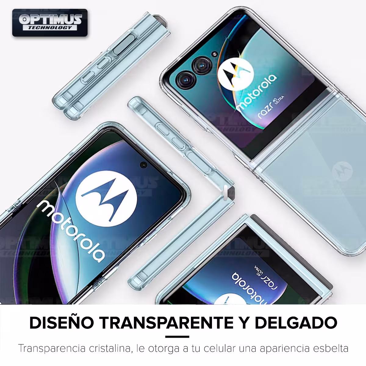 Estuche Case Forro Carcasa Protectora Delgada Anticaída para Celular Smartphone Motorola Razr 40 Ultra 5G 2023