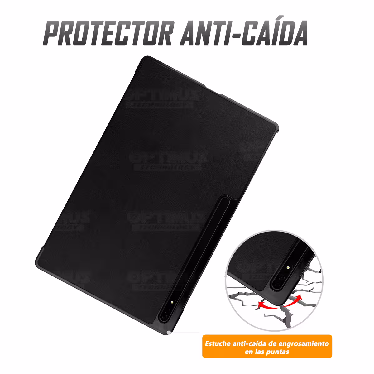 Kit Vidrio templado + Case Protector + Teclado y Mouse Bluetooth para Tablet Samsung Galaxy Tab S8 Ultra 14.6 Pulgadas