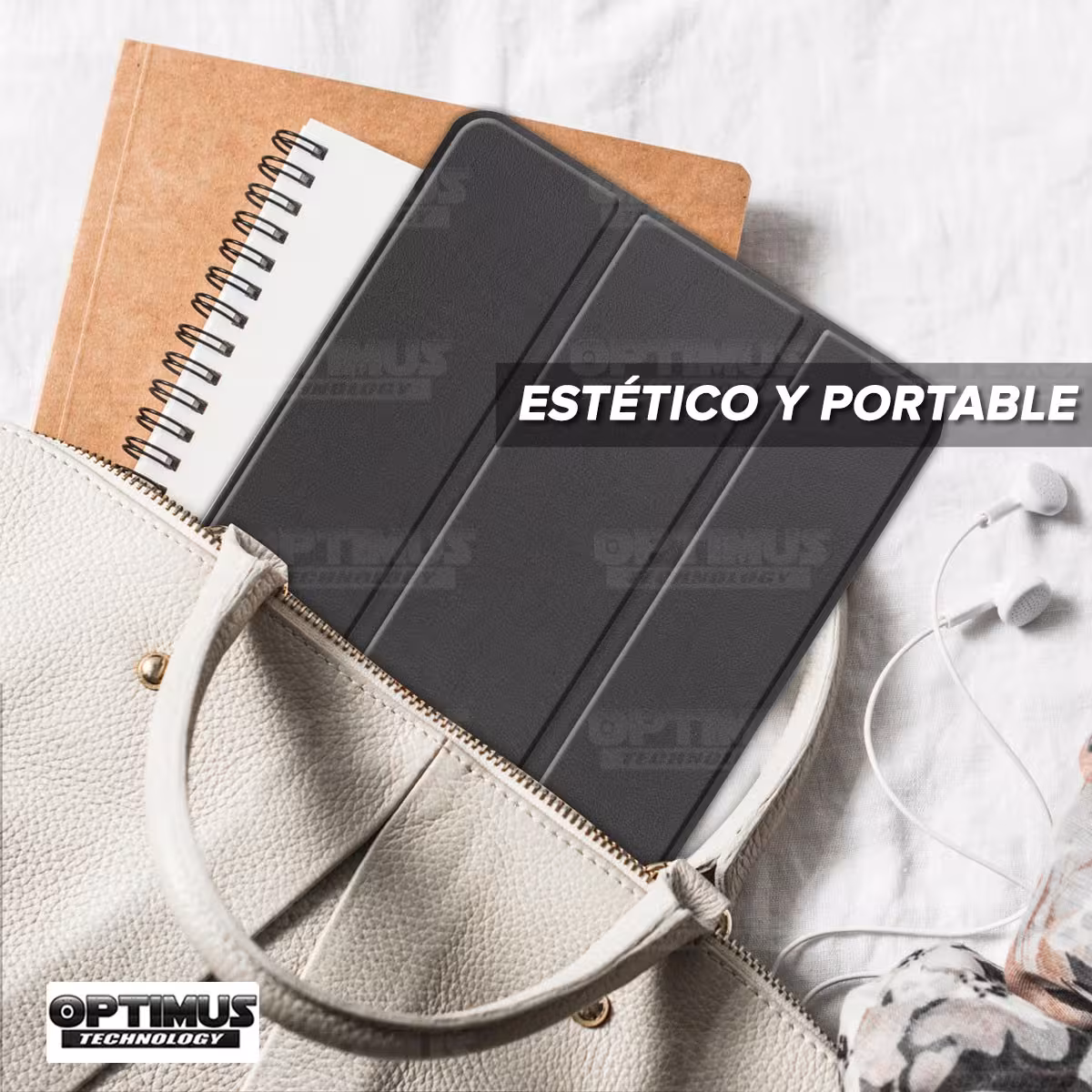 Kit Case Folio Protector + Teclado Mouse Touchpad Bluetooth para Tablet Huawei Matepad SE 10.4 Pulgadas 2023 AGS5-L09 / AGS5-W09