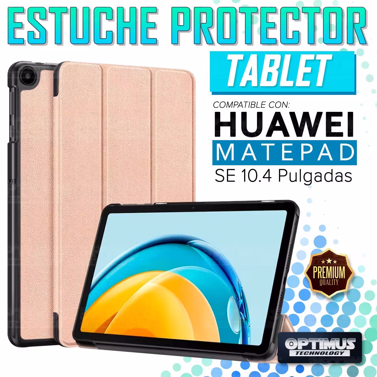 Estuche Case Forro Protector Con Tapa para Tablet Huawei Matepad SE 10.4 Pulgadas 2023 AGS5-L09 / AGS5-W09