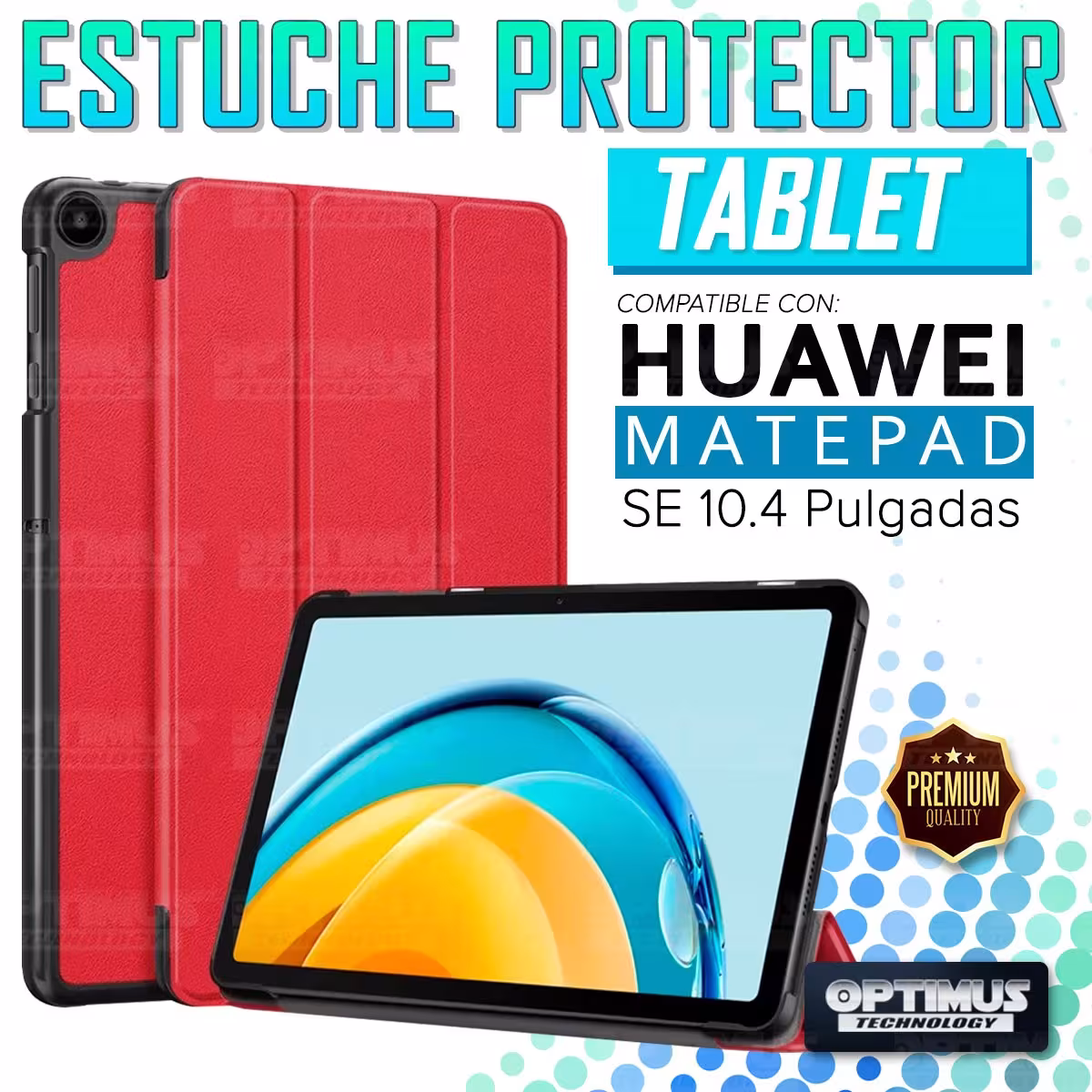 Estuche Case Forro Protector Con Tapa para Tablet Huawei Matepad SE 10.4 Pulgadas 2023 AGS5-L09 / AGS5-W09