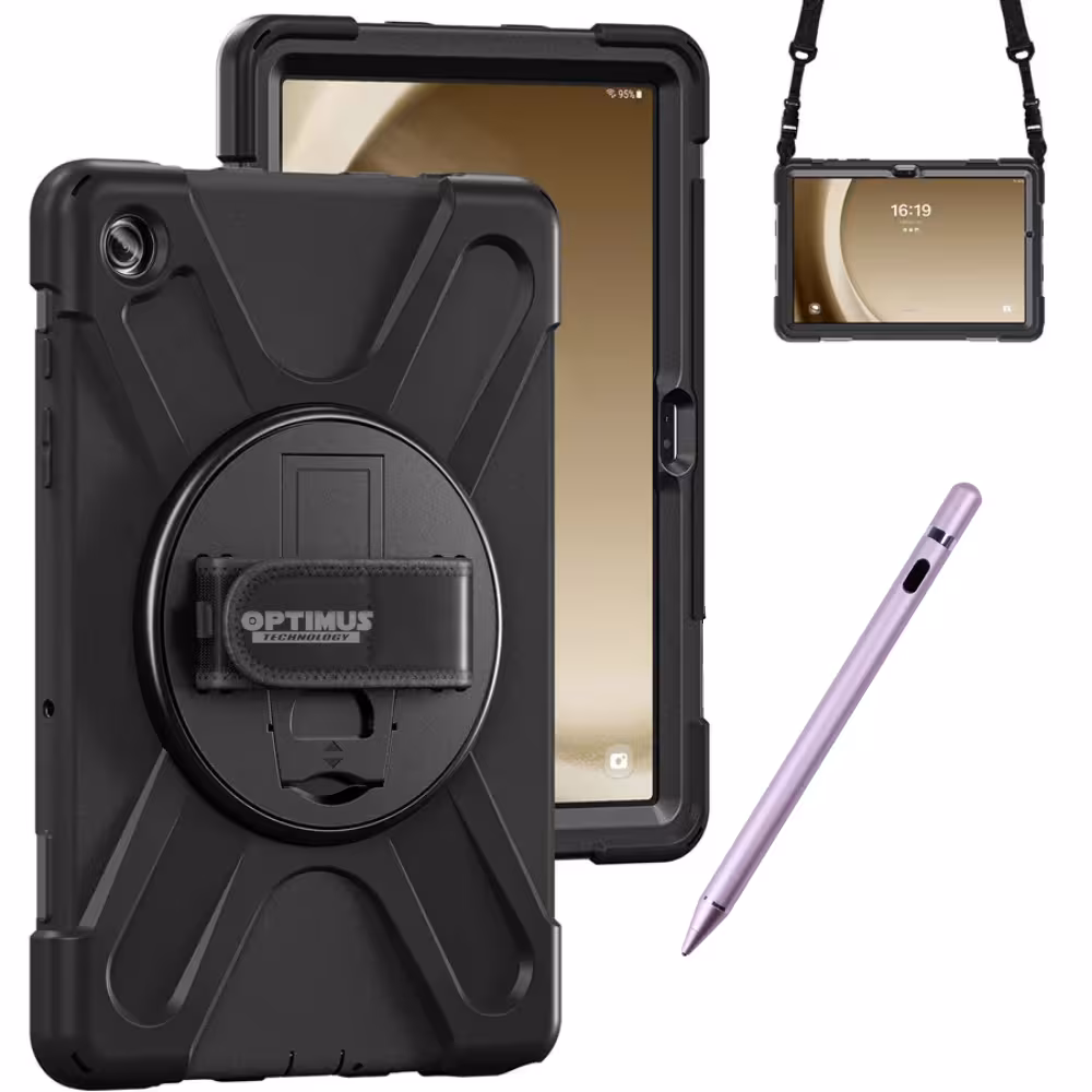 Kit Estuche Protector Correa Y Lápiz Digital Stylus Pen para Tablet Lenovo M10 HD 3rd Gen TB-328 2022 10.1 Pulgadas ZAAF0071CO