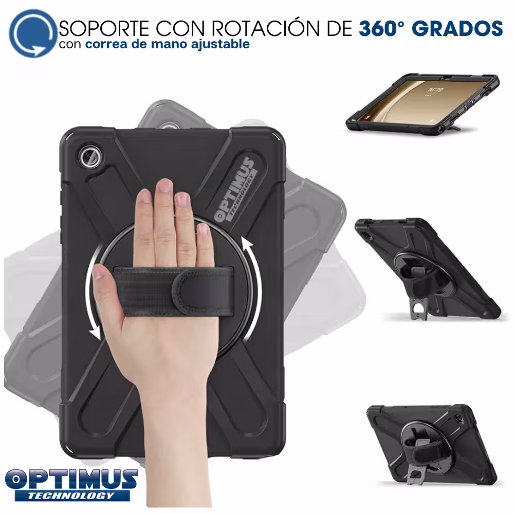 Kit Estuche Protector Correa Y Lápiz Digital Stylus Pen para Tablet Lenovo M10 HD 3rd Gen TB-328 2022 10.1 Pulgadas ZAAF0071CO