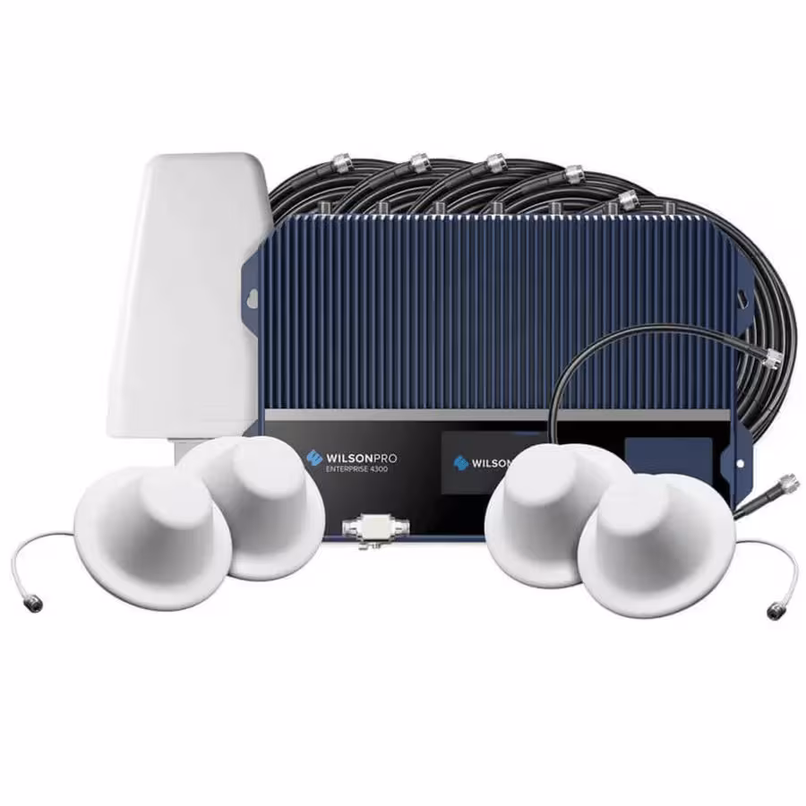 KIT Amplificador de señal Empresarial Comercial Wilson Pro 4300 Repotenciado COL 4G