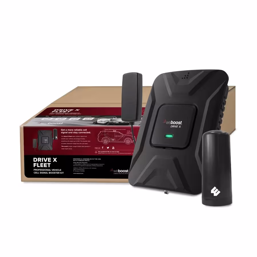 KIT Amplificador de Señal weBoost Drive X Fleet (533021) para Vehículos de Flota