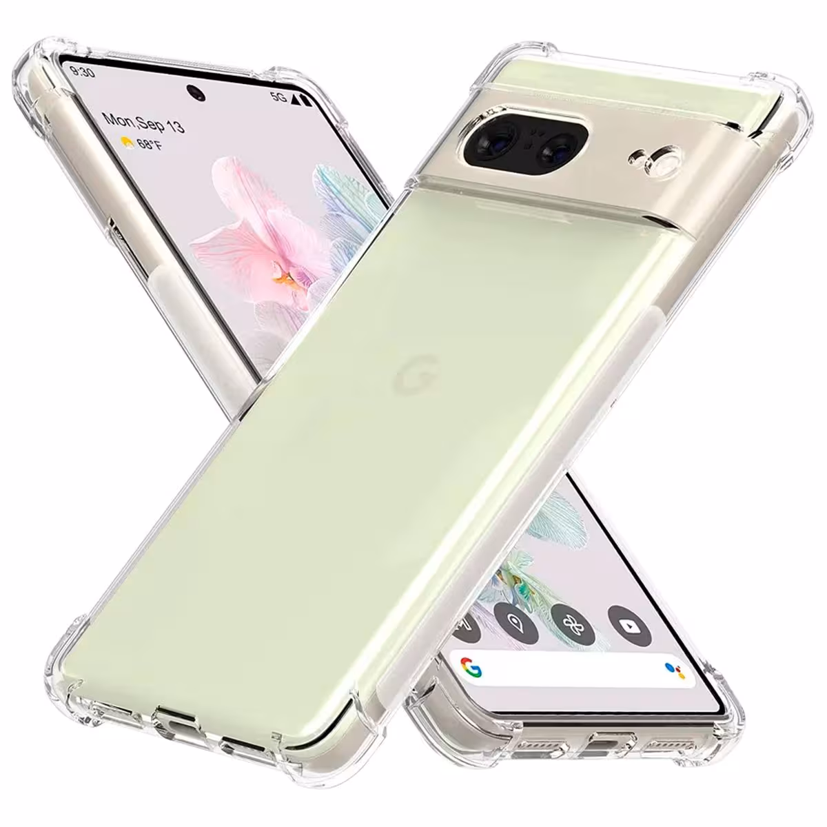 Estuche Case Forro Carcasa Protectora Delgada Anticaída para Celular Smartphone Google Pixel 8 5G 2023 6,2 pulgadas