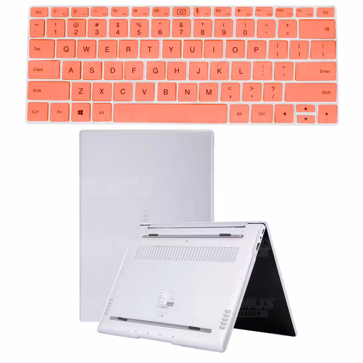 Kit Carcasa Protector Y Funda Suave Protectora de Teclado Para Huawei MateBook 14 2021 / 2022 / 2023 14 Pulgadas