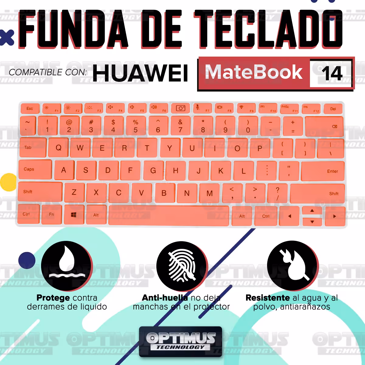 Kit Carcasa Protector Y Funda Suave Protectora de Teclado Para Huawei MateBook 14 2021 / 2022 / 2023 14 Pulgadas