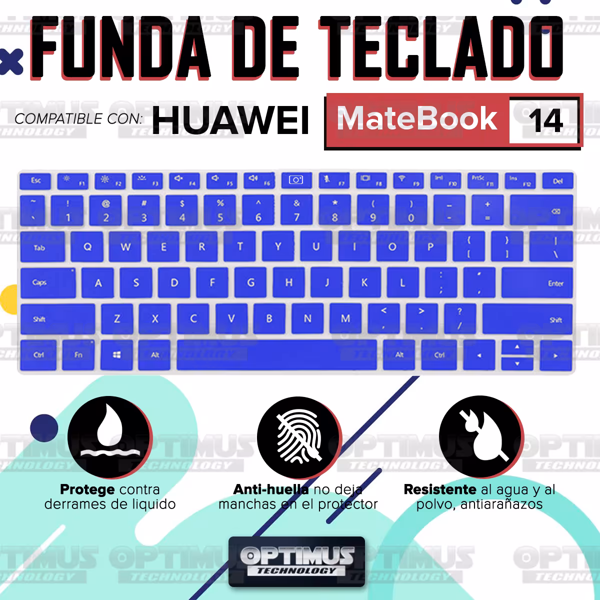 Kit Carcasa Protector Y Funda Suave Protectora de Teclado Para Huawei MateBook 14 2021 / 2022 / 2023 14 Pulgadas