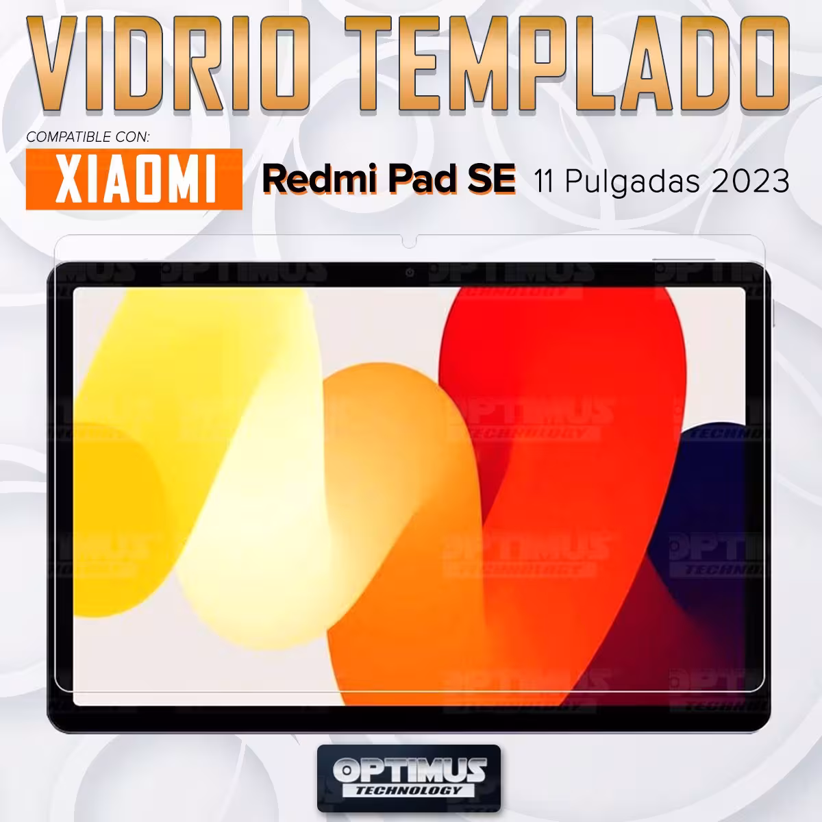 Vidrio Cristal Templado Protector para Tablet Xiaomi Redmi Pad SE 11 Pulgadas 2023 Wifi
