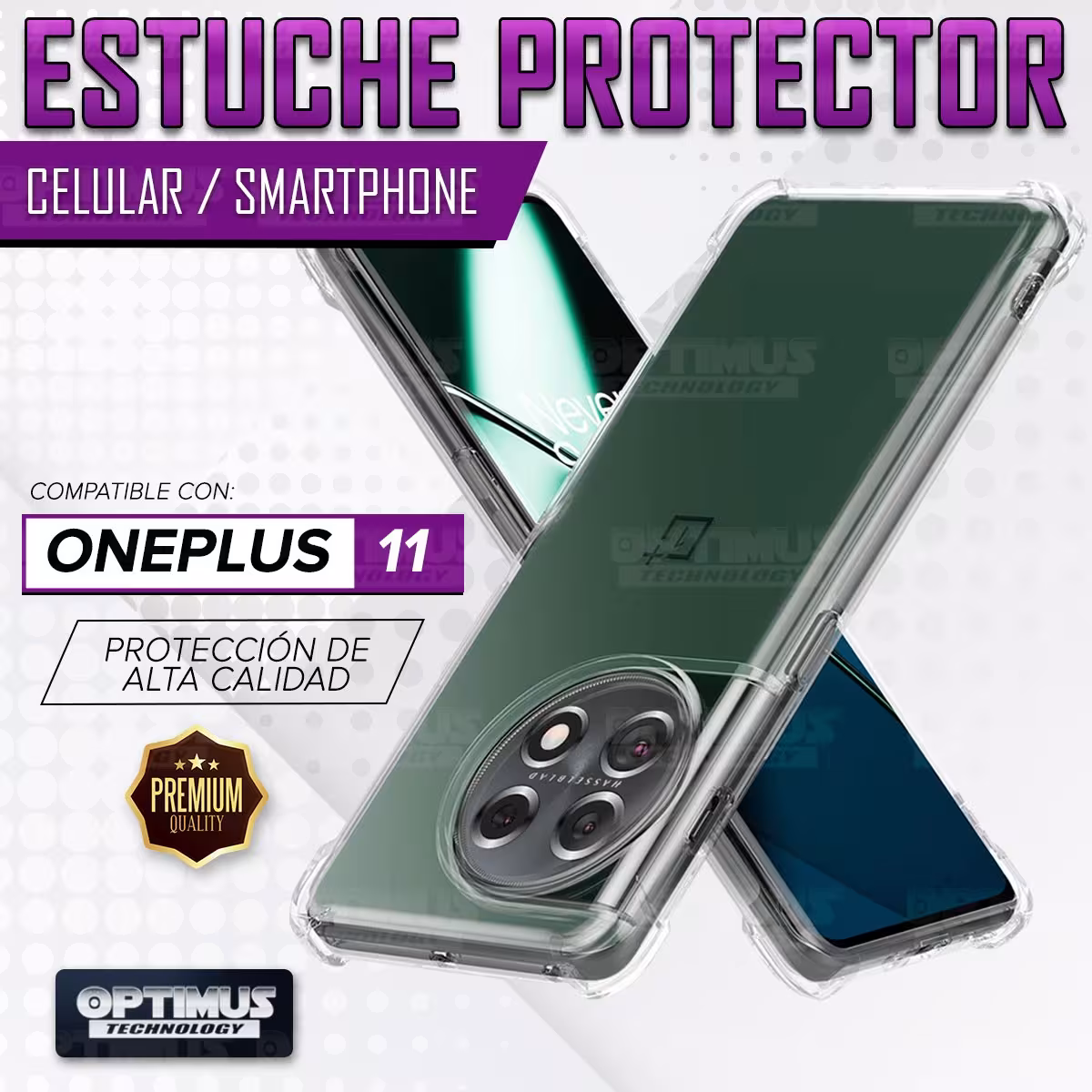 Estuche Case Forro Carcasa Protectora Delgada Anticaída para Celular Smartphone Oneplus 11 5G 2023 6.7 Pulgadas