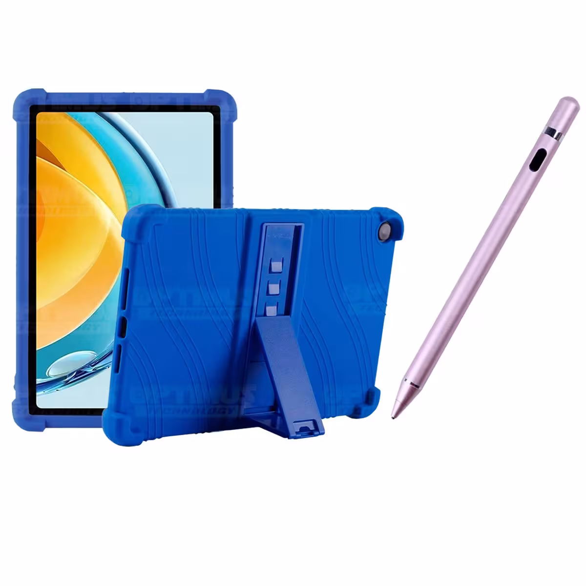 Kit Estuche Protector de goma antigolpes Y Lápiz Óptico Digital Stylus Pen para Tablet Huawei Matepad SE 10.4 Pulgadas 2023