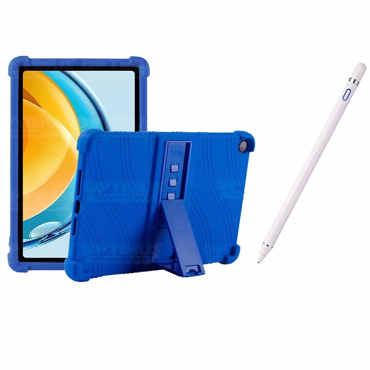 Kit Estuche Protector de goma antigolpes Y Lápiz Óptico Digital Stylus Pen para Tablet Huawei Matepad SE 10.4 Pulgadas 2023