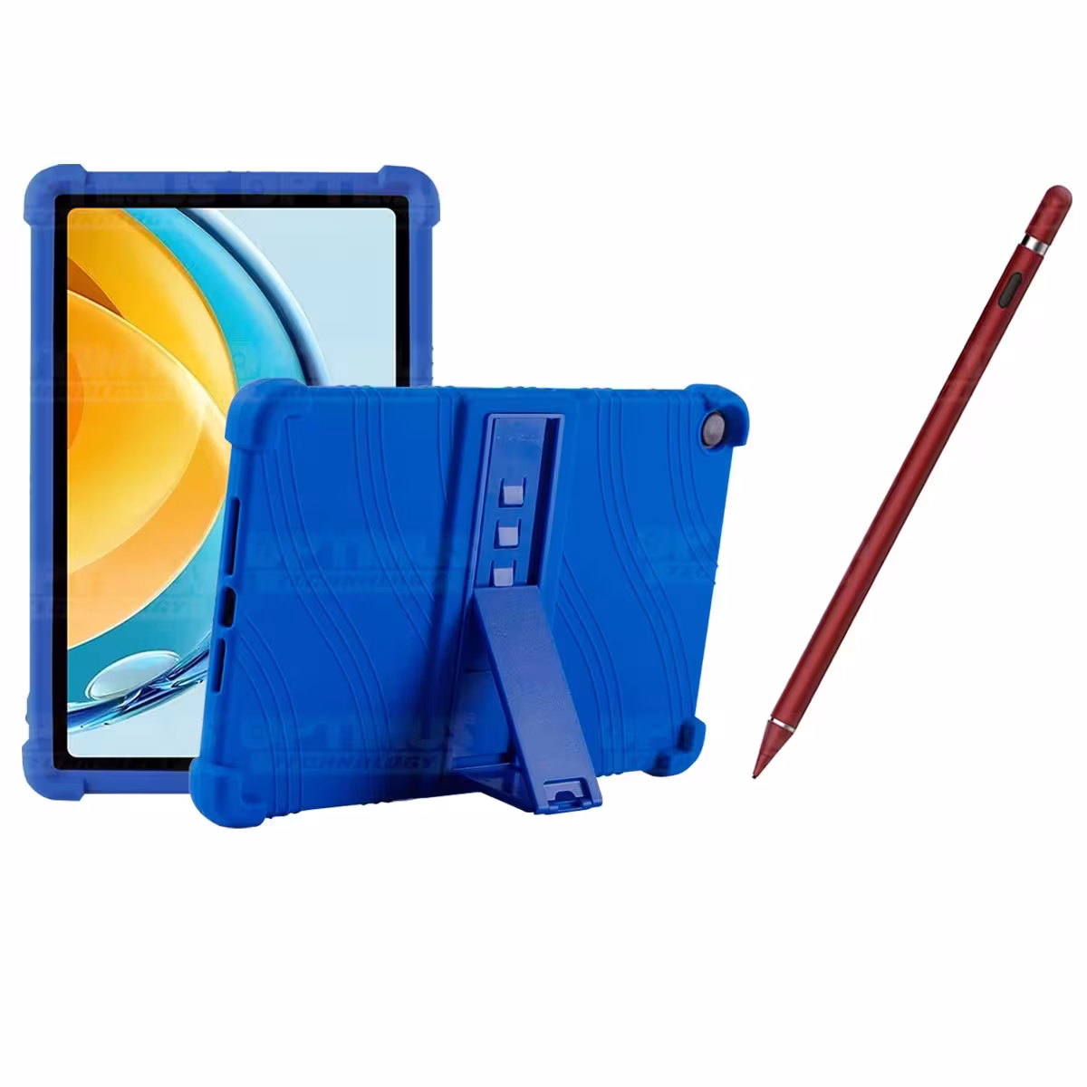 Kit Estuche Protector de goma antigolpes Y Lápiz Óptico Digital Stylus Pen para Tablet Huawei Matepad SE 10.4 Pulgadas 2023