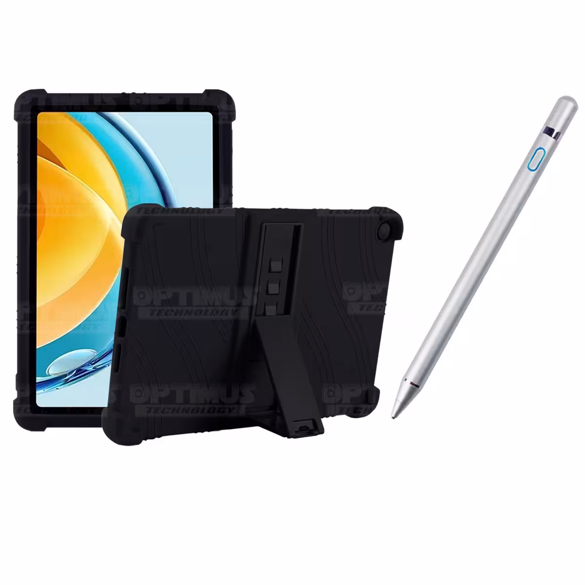 Kit Estuche Protector de goma antigolpes Y Lápiz Óptico Digital Stylus Pen para Tablet Huawei Matepad SE 10.4 Pulgadas 2023