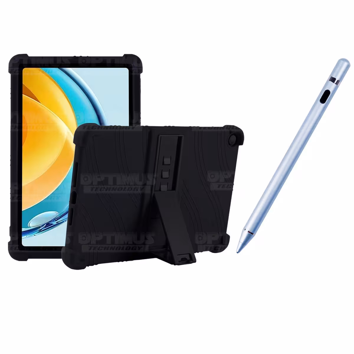 Kit Estuche Protector de goma antigolpes Y Lápiz Óptico Digital Stylus Pen para Tablet Huawei Matepad SE 10.4 Pulgadas 2023