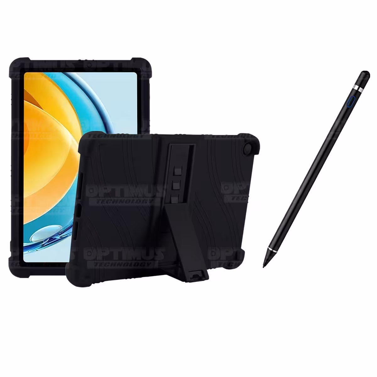 Kit Estuche Protector de goma antigolpes Y Lápiz Óptico Digital Stylus Pen para Tablet Huawei Matepad SE 10.4 Pulgadas 2023