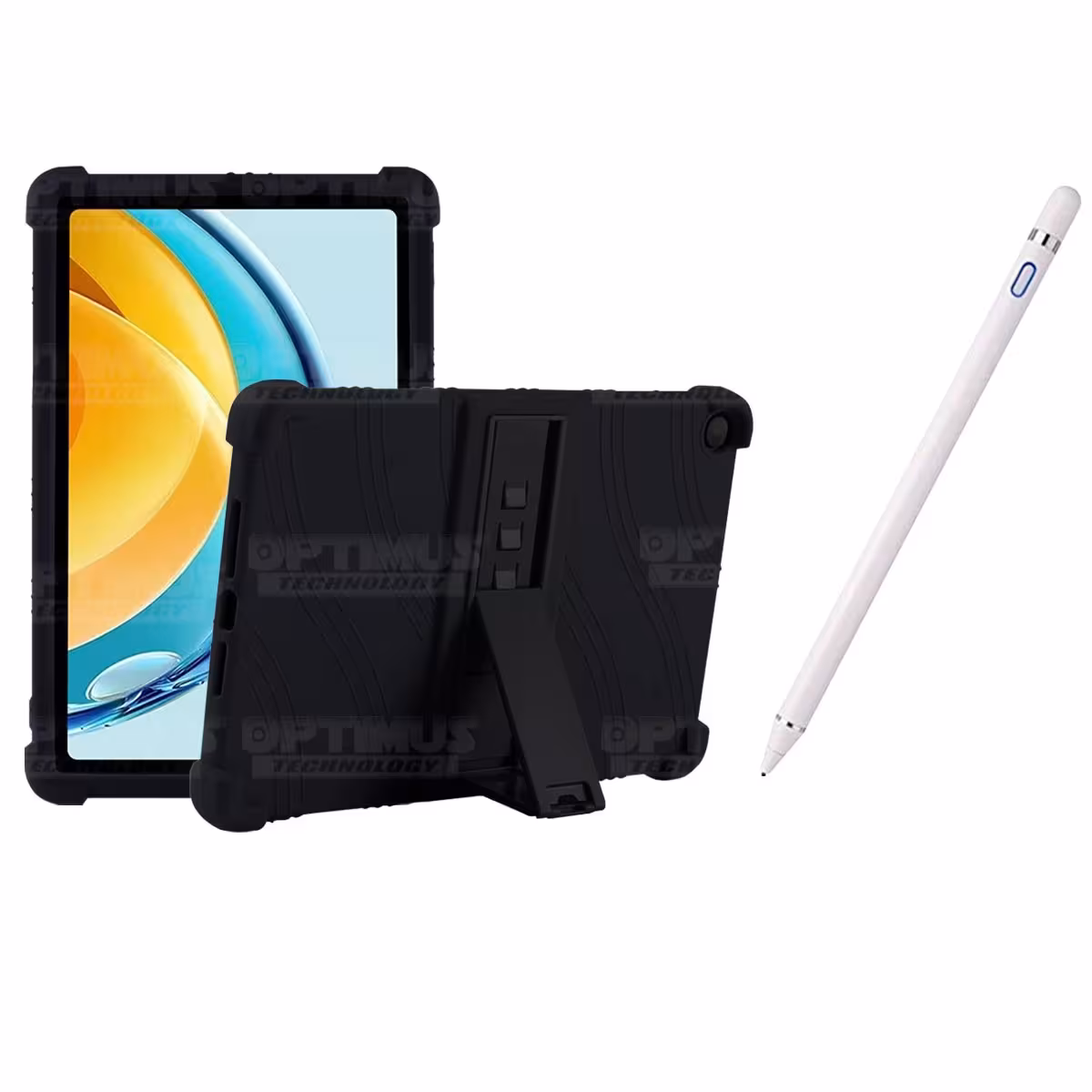 Kit Estuche Protector de goma antigolpes Y Lápiz Óptico Digital Stylus Pen para Tablet Huawei Matepad SE 10.4 Pulgadas 2023