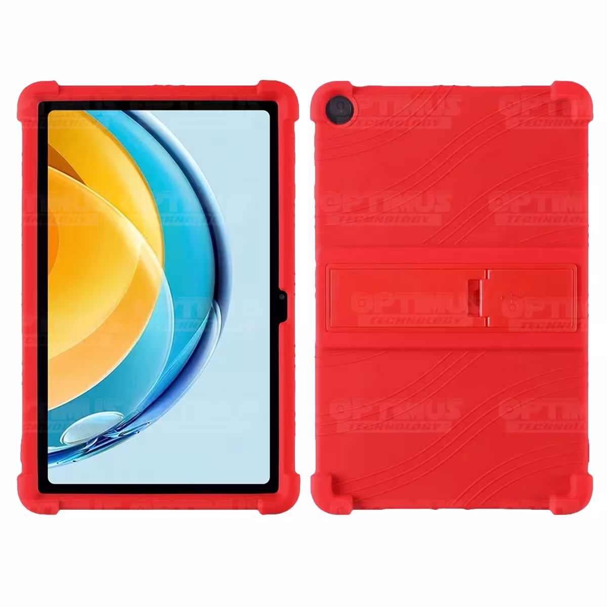 Kit Vidrio templado + Estuche Protector Goma + Teclado Bluetooth Tablet Huawei Matepad SE 10.4 Pulgadas 2023 AGS5-L09 / AGS5-W09