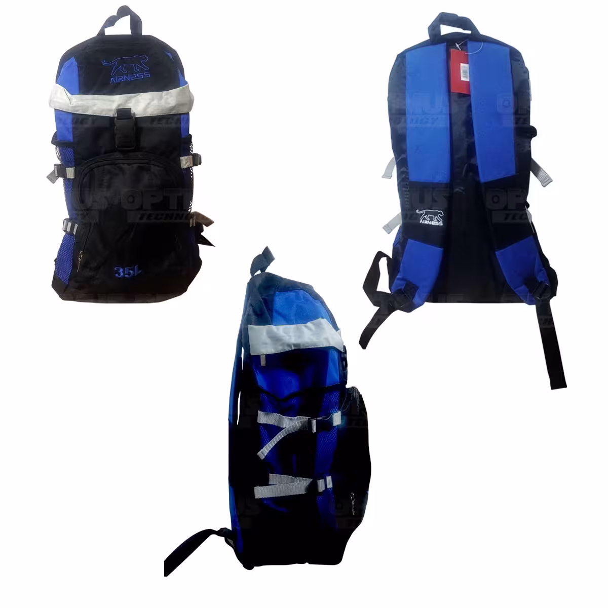 Maleta morral mochila de viaje camping 35L Unisex mediana cómoda gran capacidad para hombre y mujer