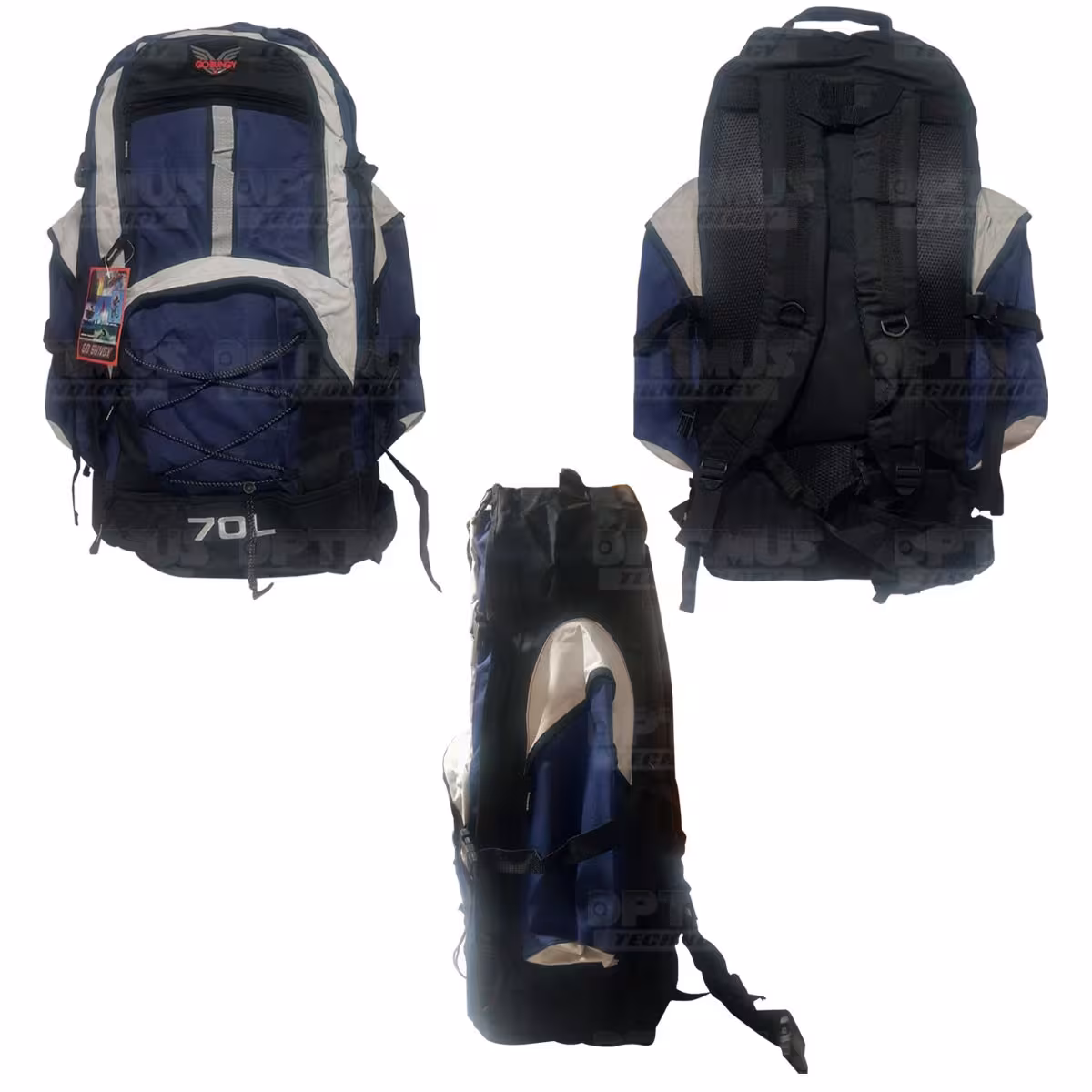 Maleta morral mochila de viaje camping senderismo 70L Unisex grande cómoda gran capacidad para hombre y mujer