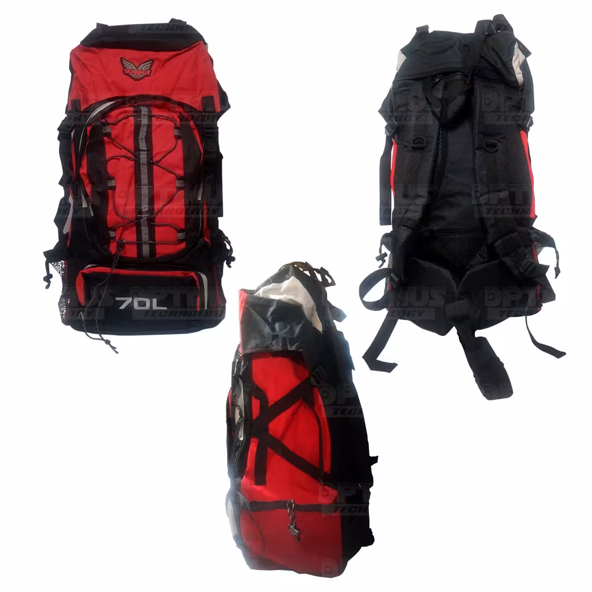 Maleta morral mochila de viaje camping senderismo 70L Unisex grande cómoda gran capacidad para hombre y mujer