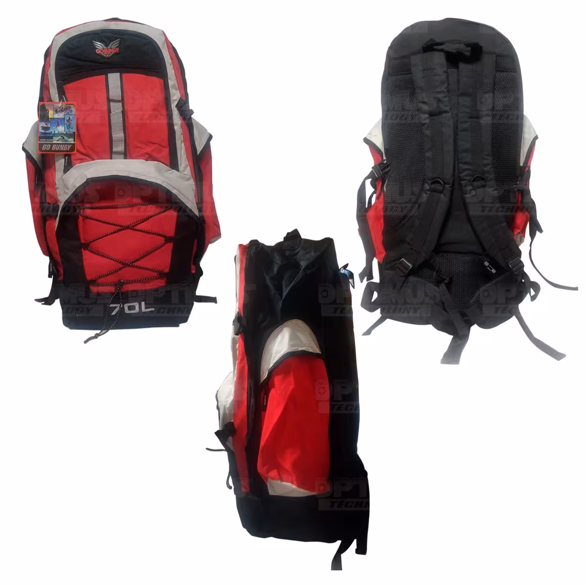 Maleta morral mochila de viaje camping senderismo 70L Unisex grande cómoda gran capacidad para hombre y mujer