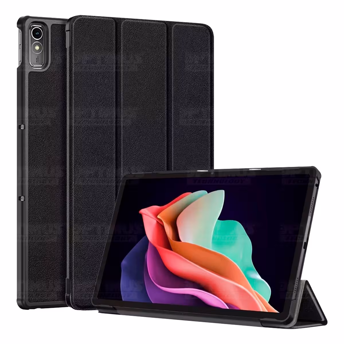 Kit Case Forro Protector + Teclado y Mouse Ratón Bluetooth para Tablet Lenovo Tab P11 2da Generación TB-350FU 11.5 Pulgadas 2023